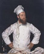 Sir William Orpen Le Chef de l Hotel Chatham oil